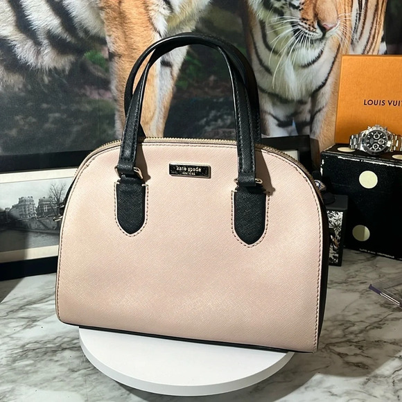 kate spade Handbags - KATE SPADE DULL COMPARTMENT HAND BAG/ CROSSBODY PVC BAG